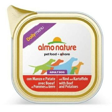 Cibo per cani Almo Nature manzo e patate 100gr