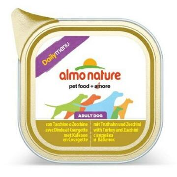 Cibo per cani Almo Nature tacchino e zucchine 300gr