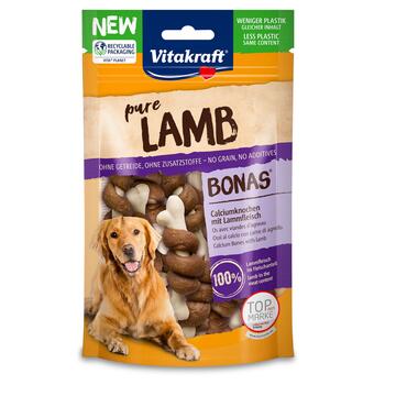 Bonas osso con Agnello 80gr