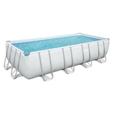 Piscina fuori terra rettangolare da giardino Steel Bestway 549x274x122