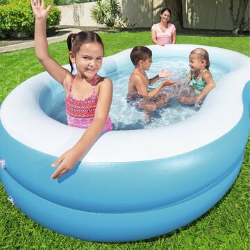 Piscina gonfiabile fuori terra Family 2 anelli Bestway 262x157x46