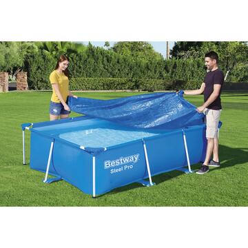 Copertura piscina fuoriterra rettangolare Stell Bestway 159x170x61